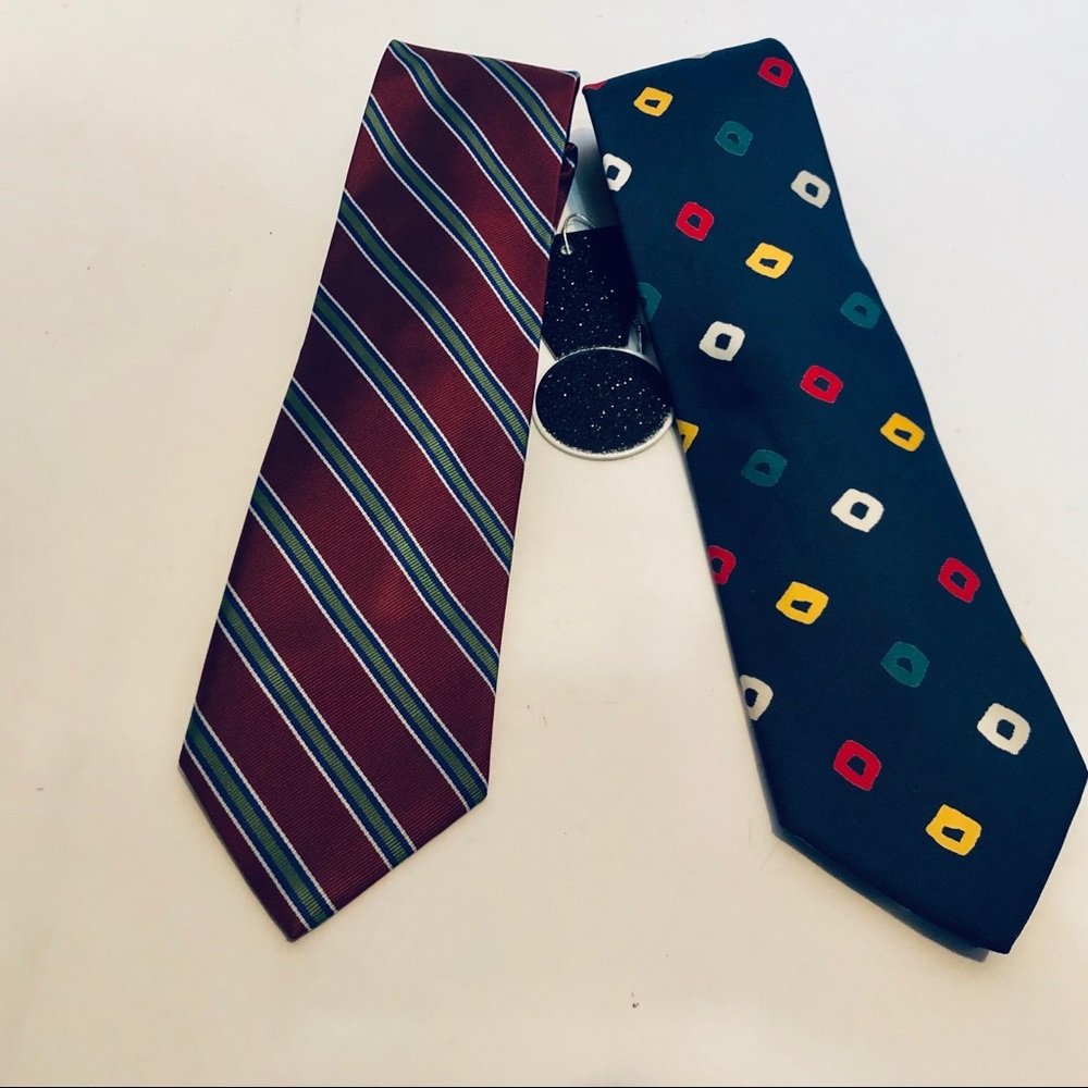 VTG. Rooster Men’s silk tie bundle.